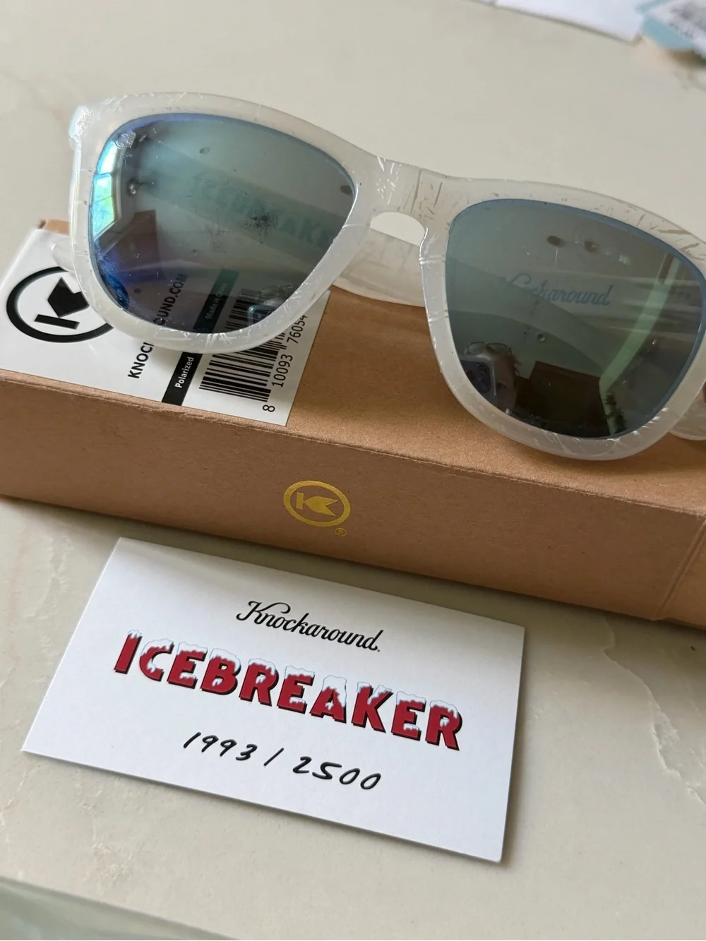 Knockaround IceBreaker limited edition color change sunglasses- premiums